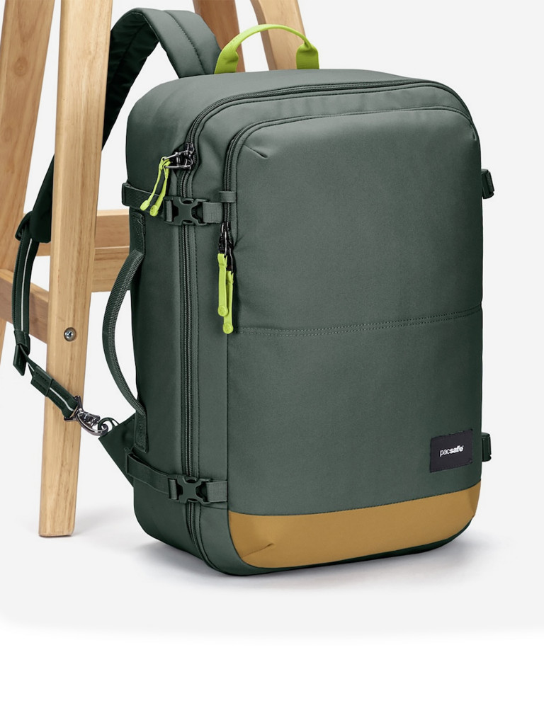 Рюкзак антивор Pacsafe GO Carry-on 34, Spruce Green, 34 л.