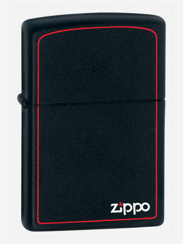 Зажигалка Zippo 218ZB Classic Black Matte, черная матовая