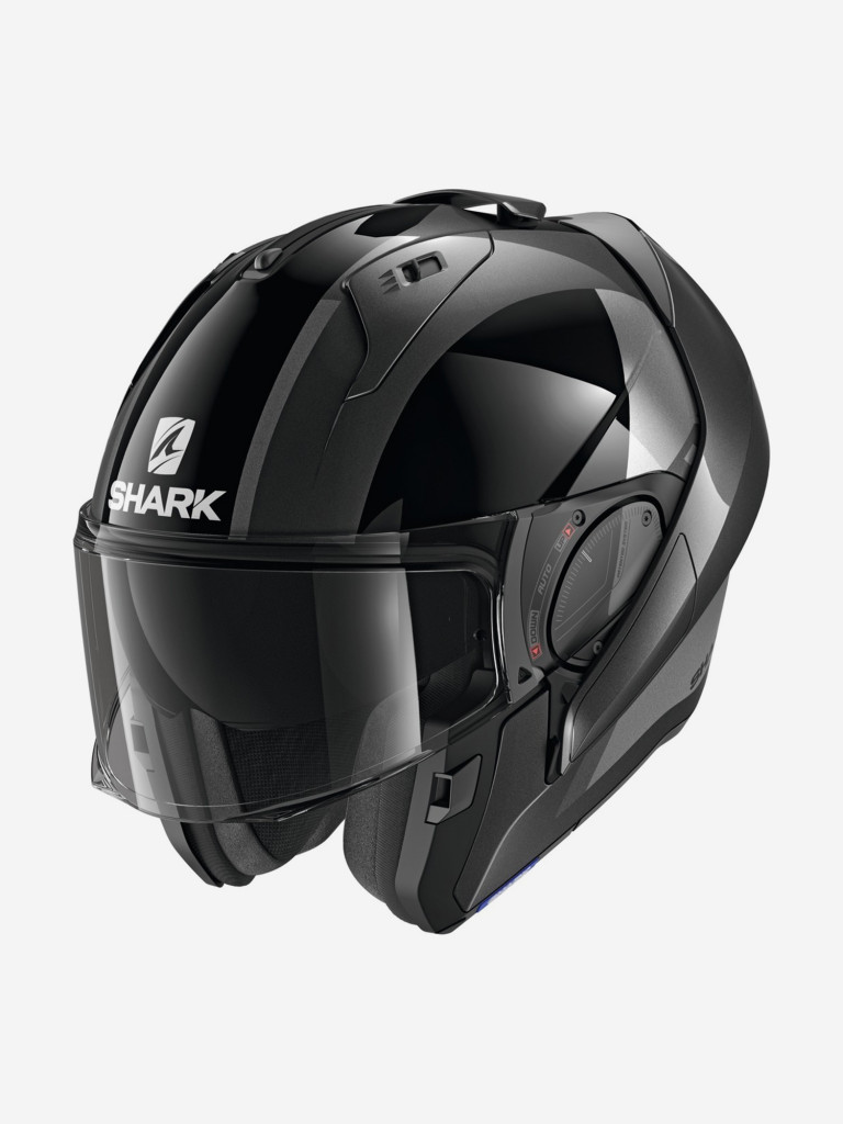 Мотошлем трансформер модуляр SHARK EVO ES ENDLESS Anthracite/Black/Anthracite