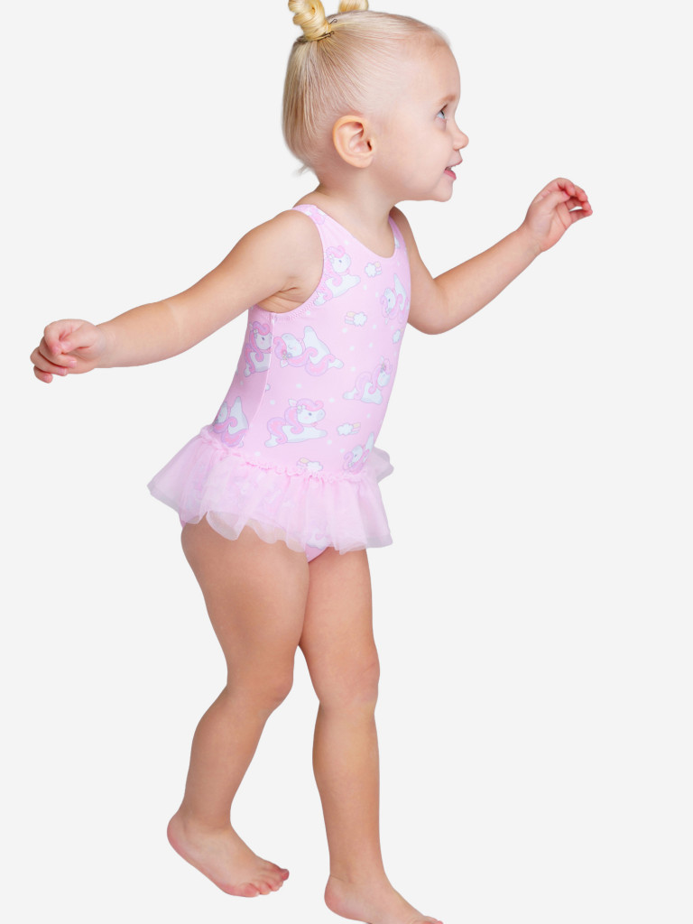 Купальник слитный для девочек PlayToday