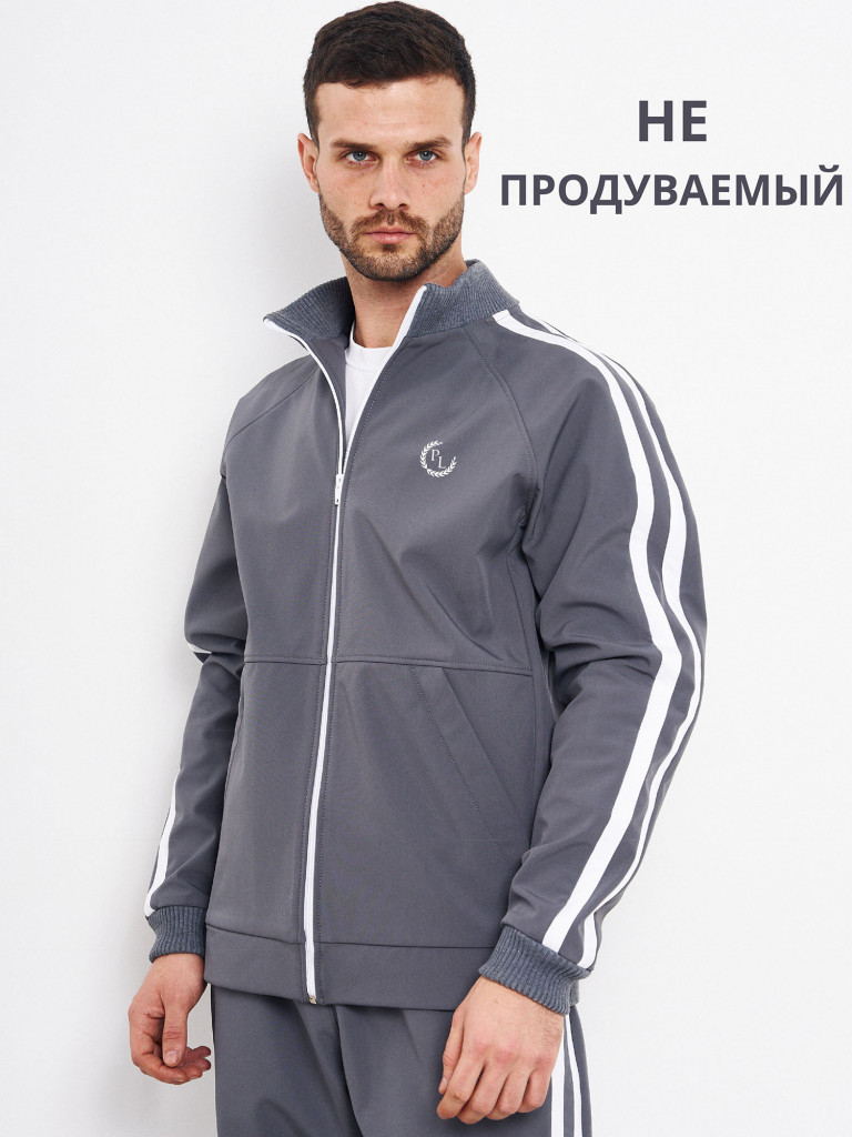 Костюм спортивный мужской теплый на флисе софтшелл Pater'c Legion