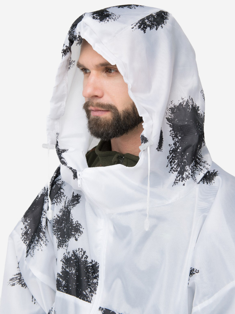 Костюм мужской на молнии Huntsman Метель маскировка Клякса Taffeta