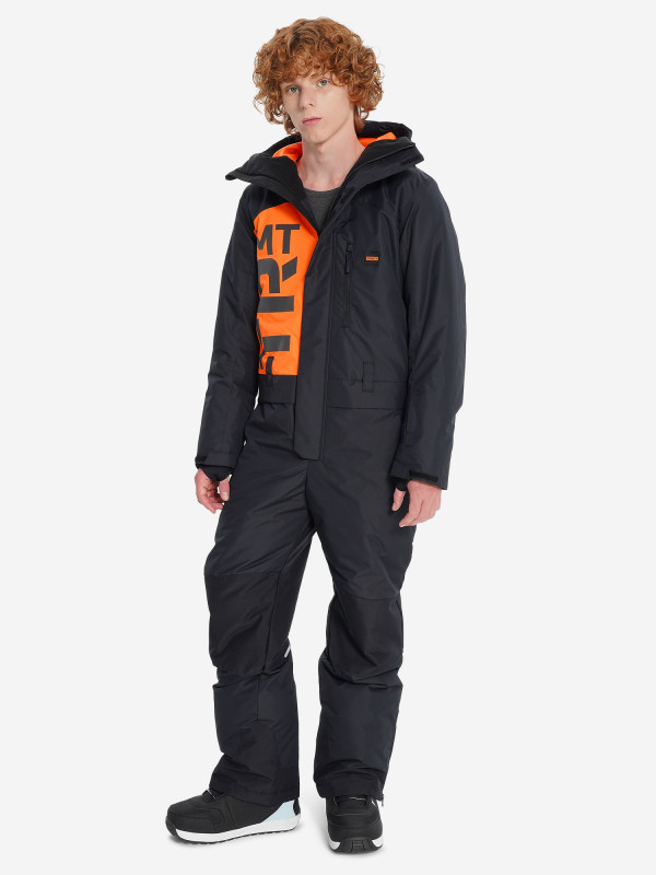 Комбинезон для мальчиков Termit арт. 138609 черный/оранжевый цвет — купить за 6499 руб. со скидкой 35 %, отзывы в интернет-магазине Спортмастер