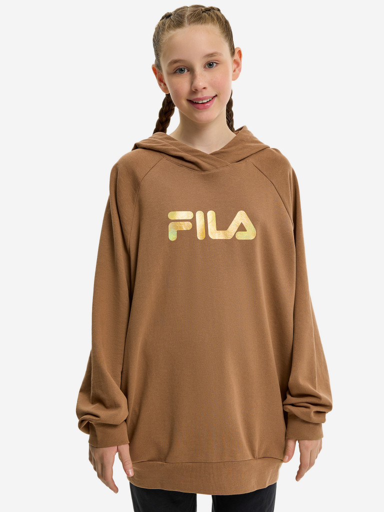 Худи для девочек оверсайз FILA