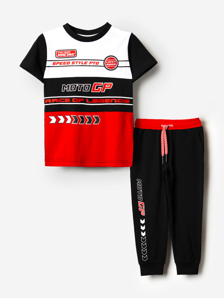 Комплект для мальчиков: футболка, брюки PlayToday