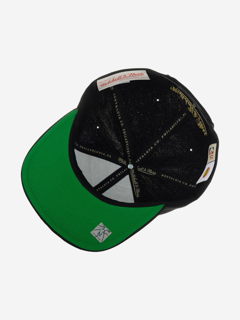 Бейсболка с прямым козырьком MITCHELL NESS 6HSSJS19079-HROBLCK Houston Rockets NBA