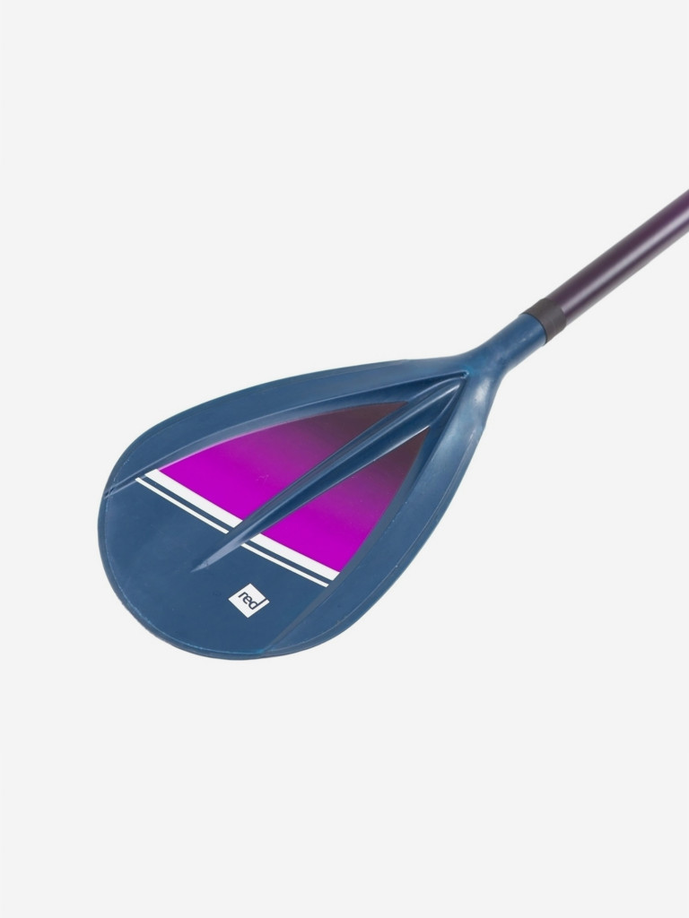 Весло для SUP Red Paddle Prime Tough Purple, карбоновое, разборное, 3-частное