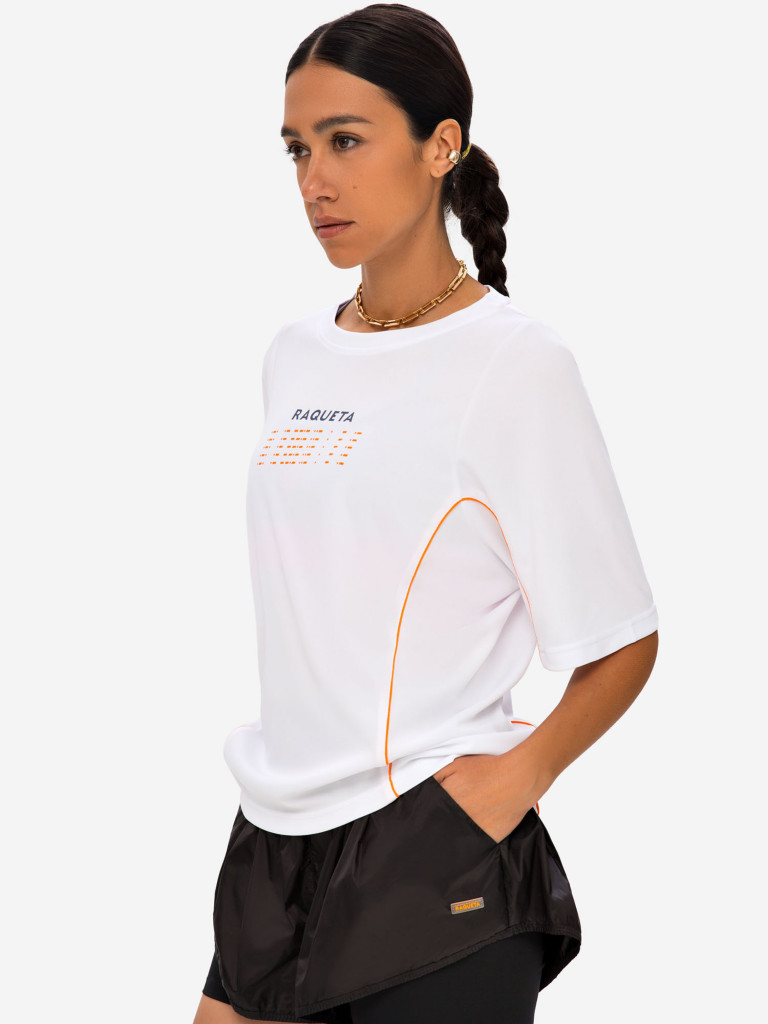 Футболка женская RAQUETA SPORT All in One White