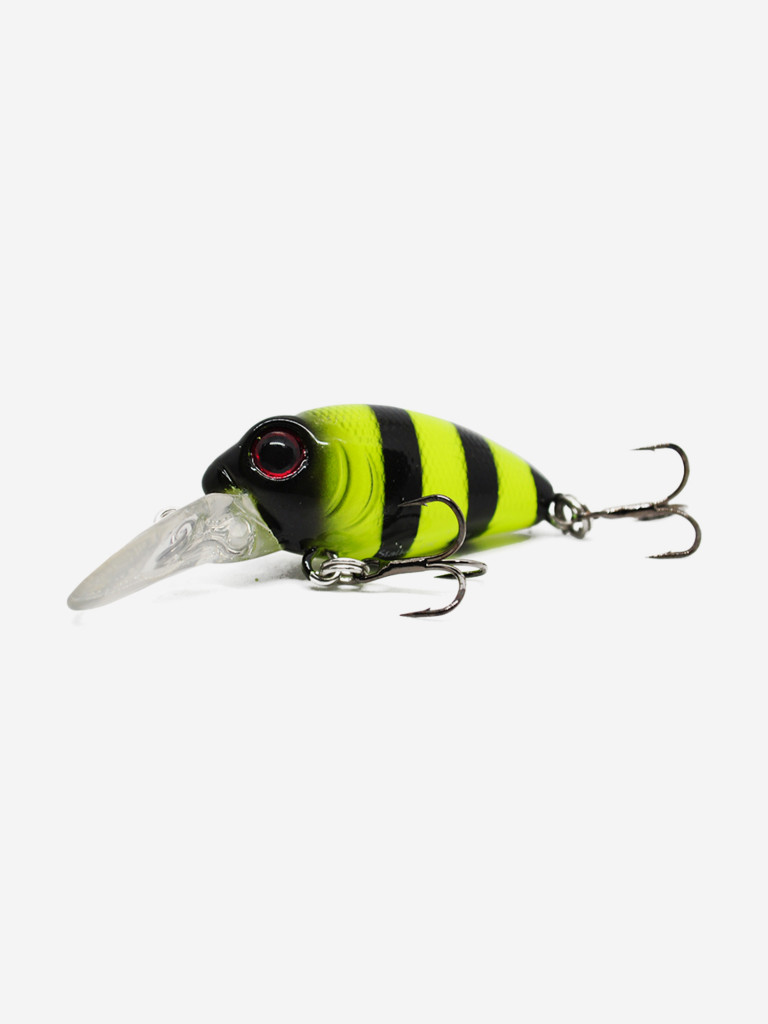 Воблер Mottomo Stalker DR 32F 3g Chartreuse Black