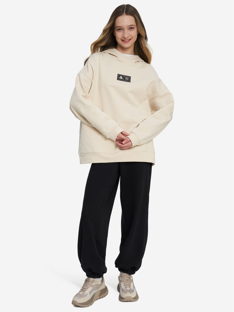 Худи для девочек оверсайз Kappa