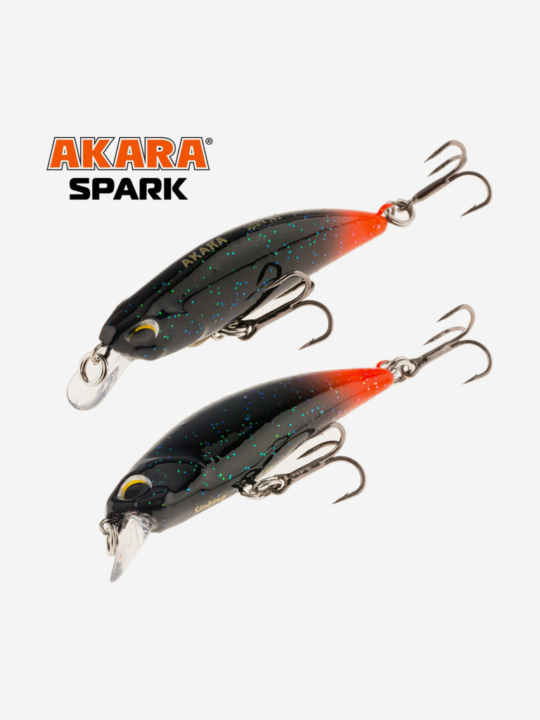 Воблер Akara Spark 50S минноу тонущий на форель, кумжу, окуня, голавля 3,5гр A159