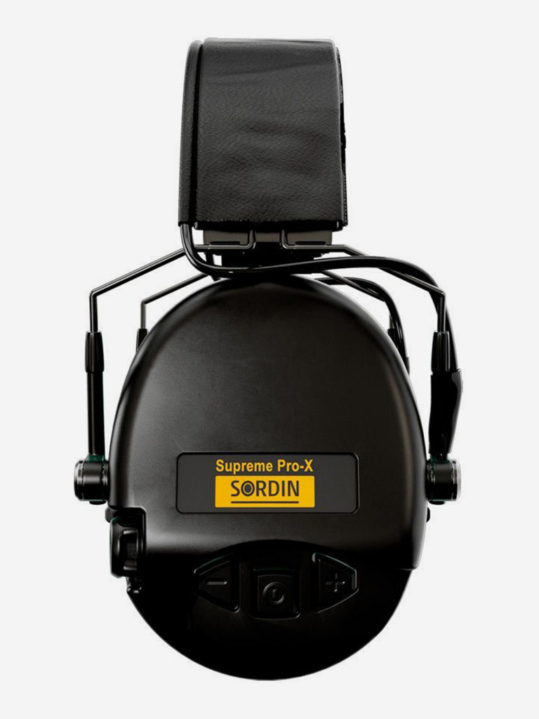 Активные наушники для стрельбы Sordin MSA Supreme Pro-X, SNR25dB, NRR18dB, влагозащита, черные