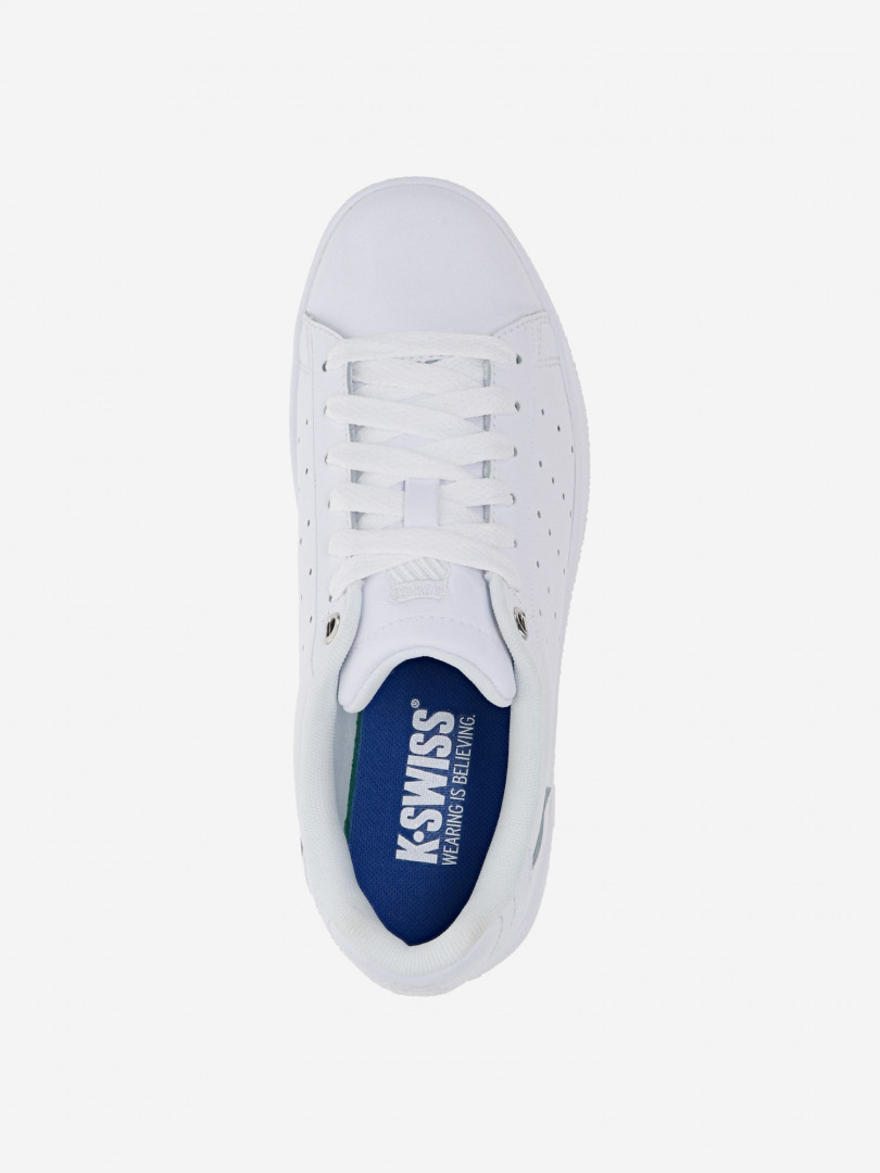 фото Кеды женские k-swiss classic pf platform, белый