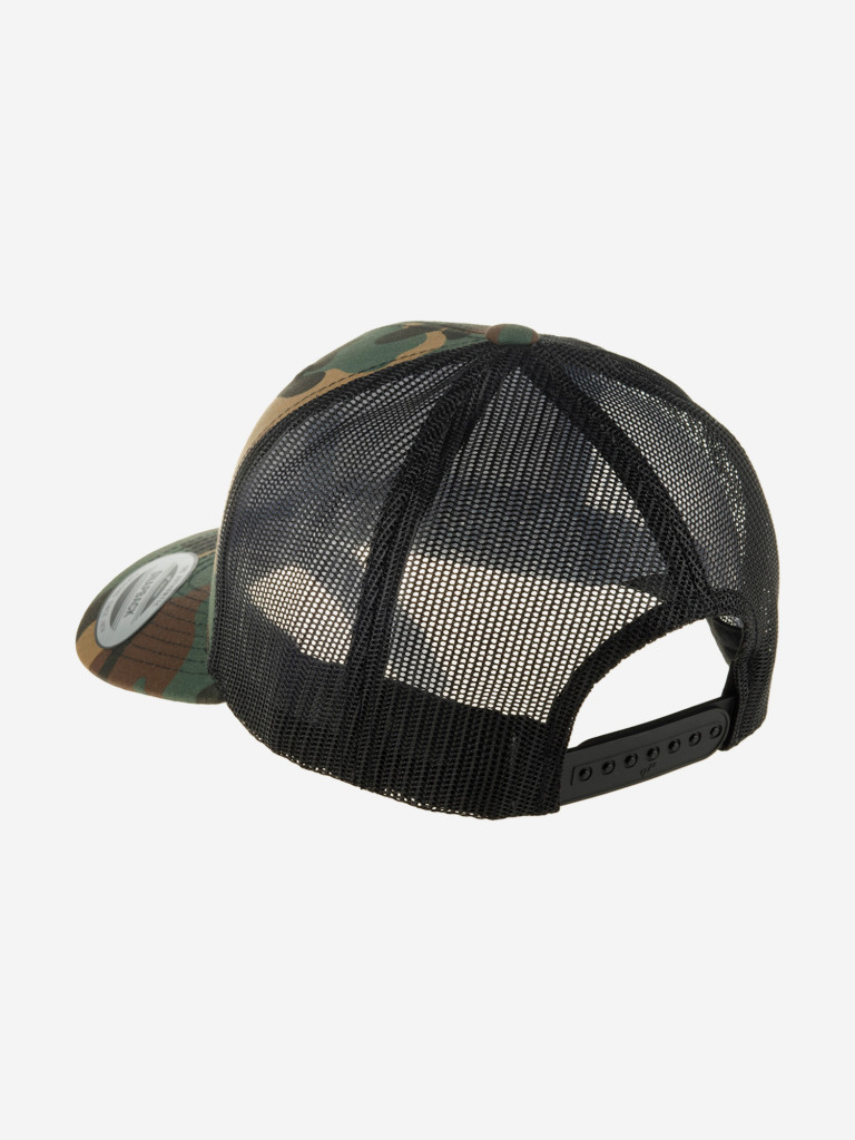 Бейсболка с сеточкой FLEXFIT 6606CA (зеленый)