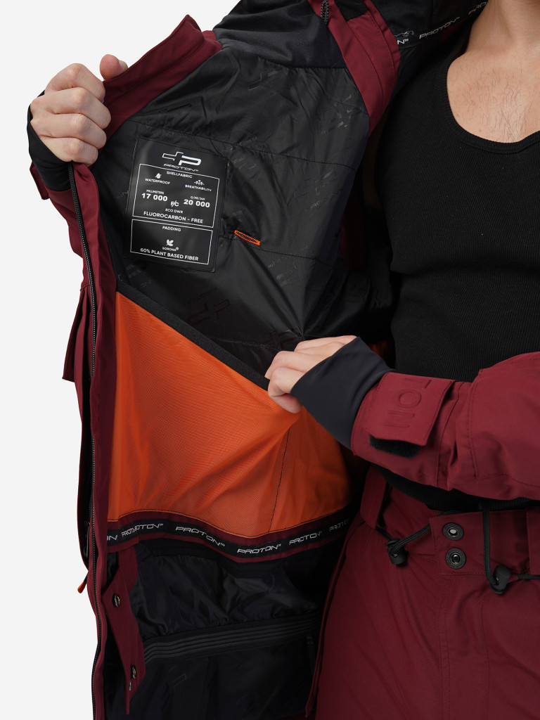 Анорак Proton Burgundy