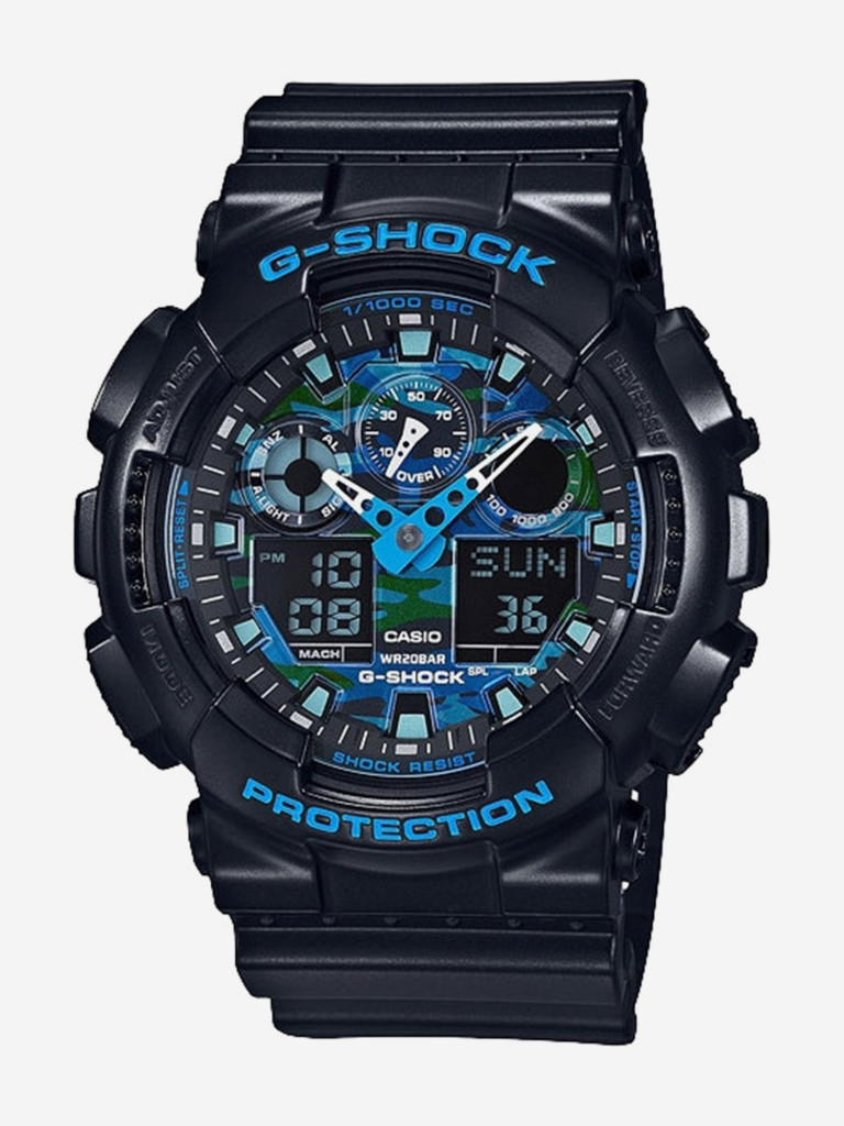 Спортивные часы CASIO G-SHOCK GA-100CB-1A