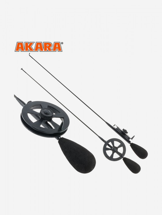Удочка зимняя Akara Leader N с катушкой с тюльпаном (хлыст Hi Carbon fast)
