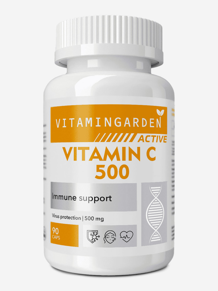 Витамин С VITAMIN GARDEN ACTIVE, 90 капсул
