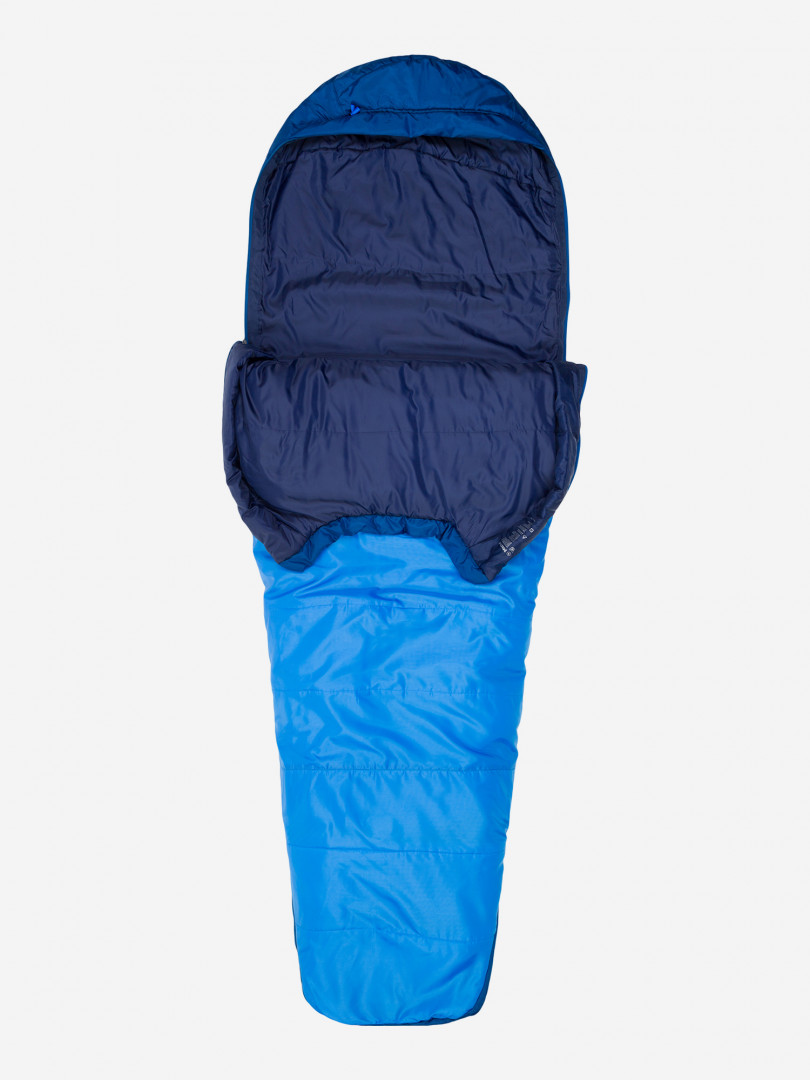 фото Спальный мешок marmot trestles 15 -9 правосторонний, синий