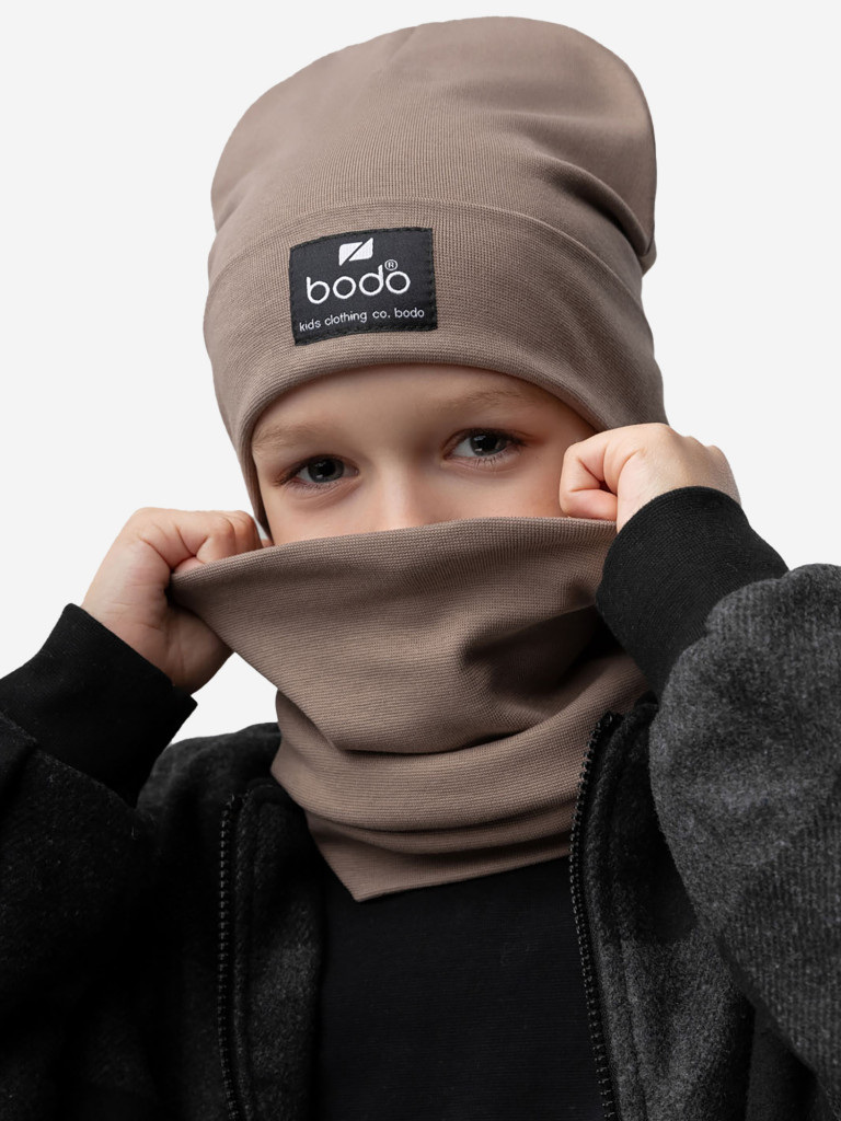 Комплект (шапка, снуд) для мальчиков bodo
