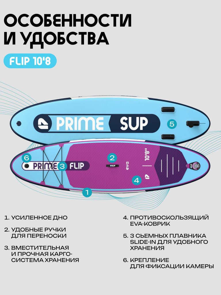 Сапборд PRIME - FLIP 10'8