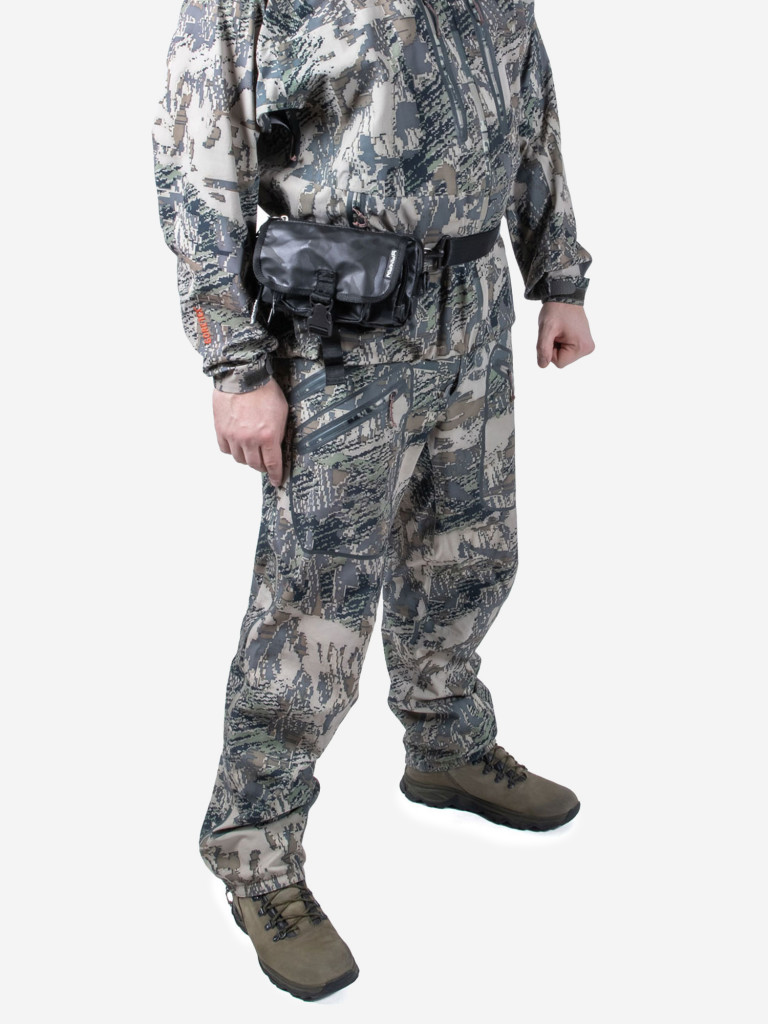 Сумка рыболовная Yaman Street Fishing MultiLock S-Pouch, 13,5х22х8 см, цвет серый камуфляж.
