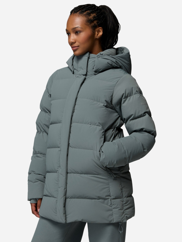 Пуховик женский Columbia Amaze Puff Mid Hooded Jacket