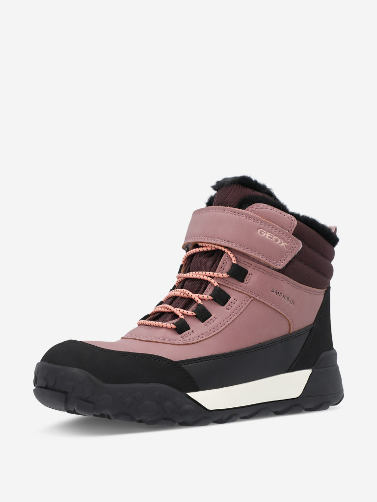 Ботинки утепленные для девочек Geox Trekkyup