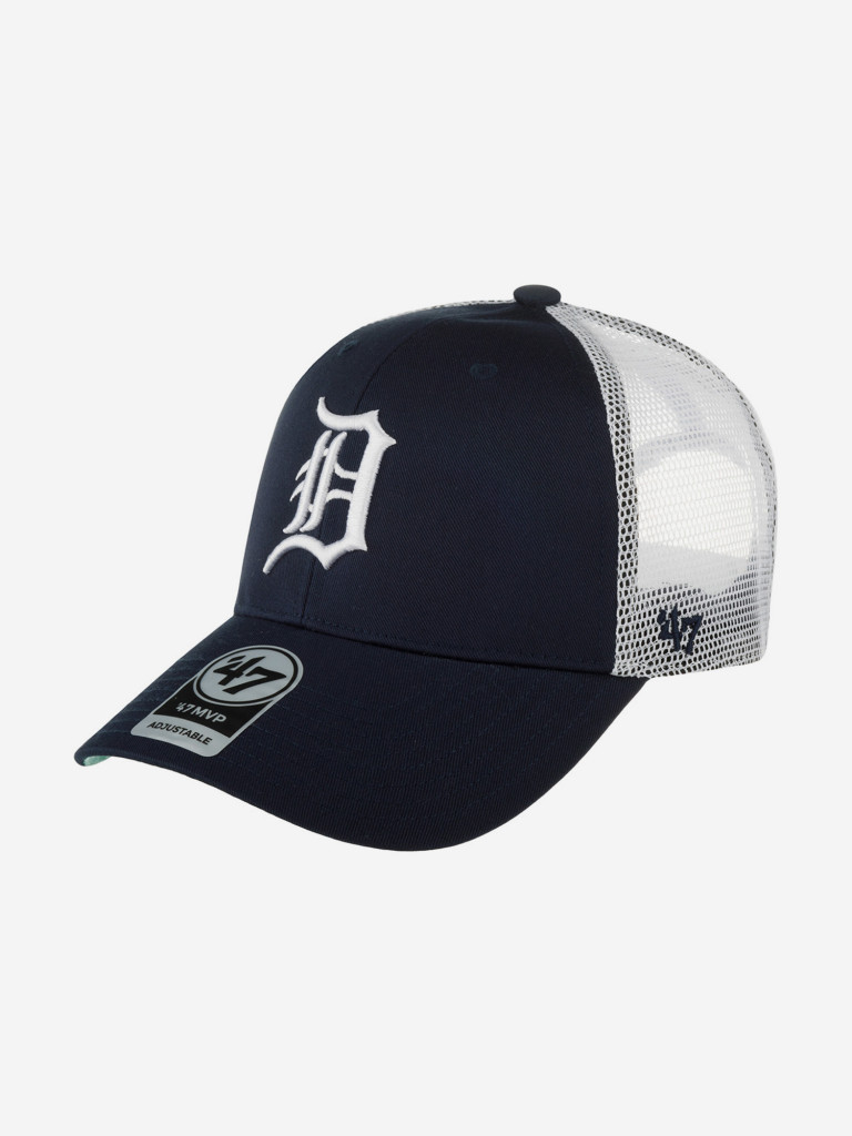 Бейсболка с сеточкой 47 BRAND B-BRANS09CTP-NY Detroit Tigers MLB (синий)