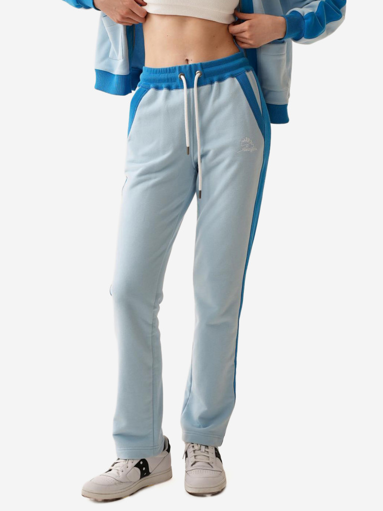 Брюки женские NashLosь прямые с широкими лампасами