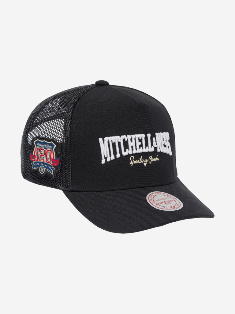 Бейсболка с сеточкой MITCHELL NESS HT8769-MNNBLCK (черный)
