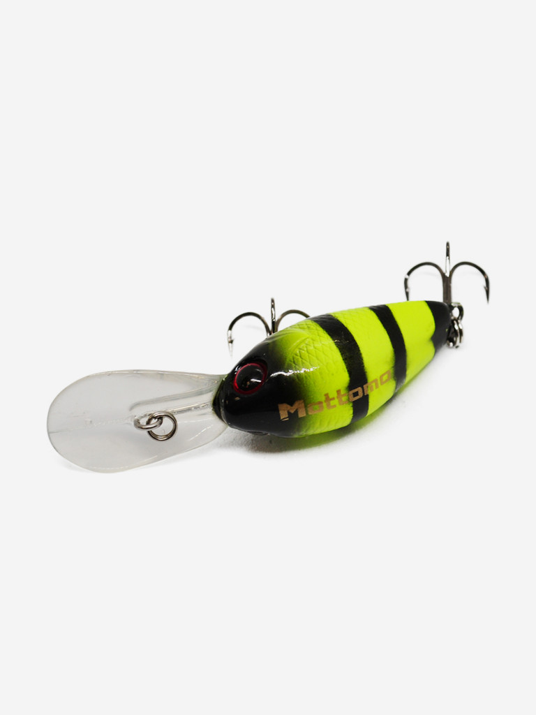 Воблер Mottomo Chubber DR 36F 4g Chartreuse Black
