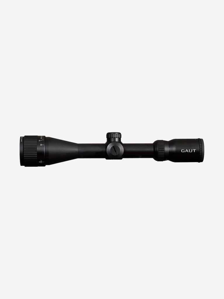Прицел Gaut Quartz 3-9x40, AO-параллакс, сетка 2 (Mil-Dot), подсветка красная, 25.4мм, поправки 1/4 МОА