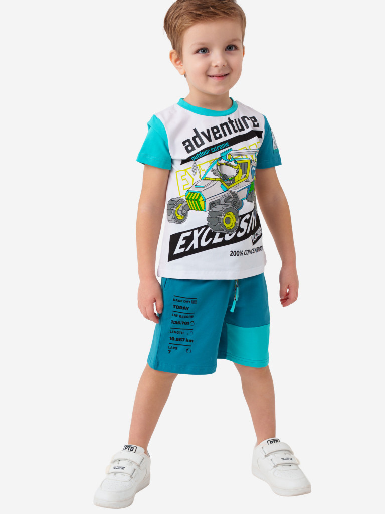 Комплект для мальчиков: футболка, шорты PlayToday