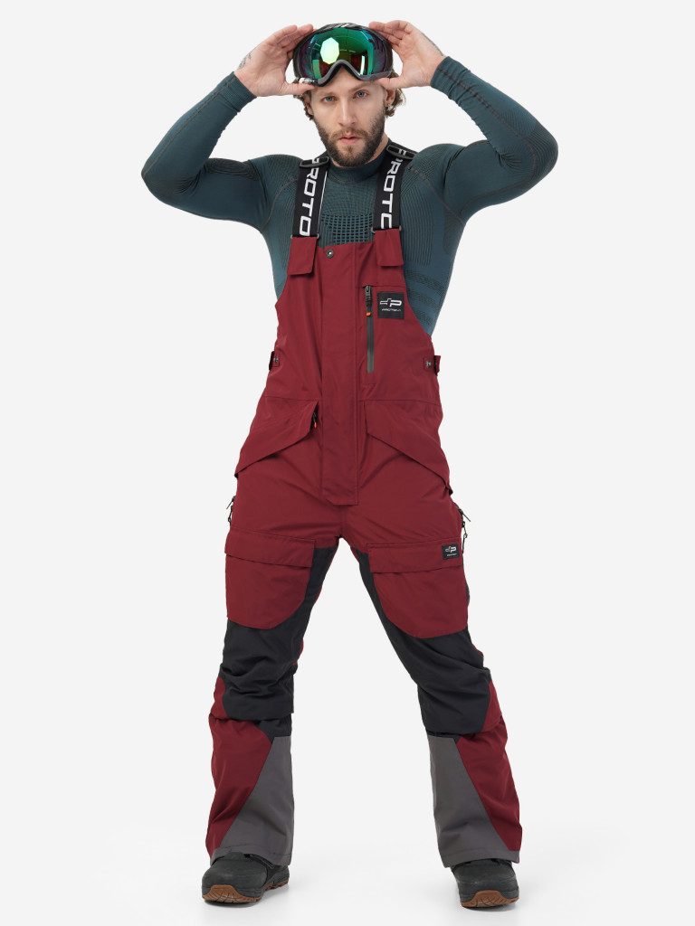 Полукомбинезон мужской Proton Burgundy