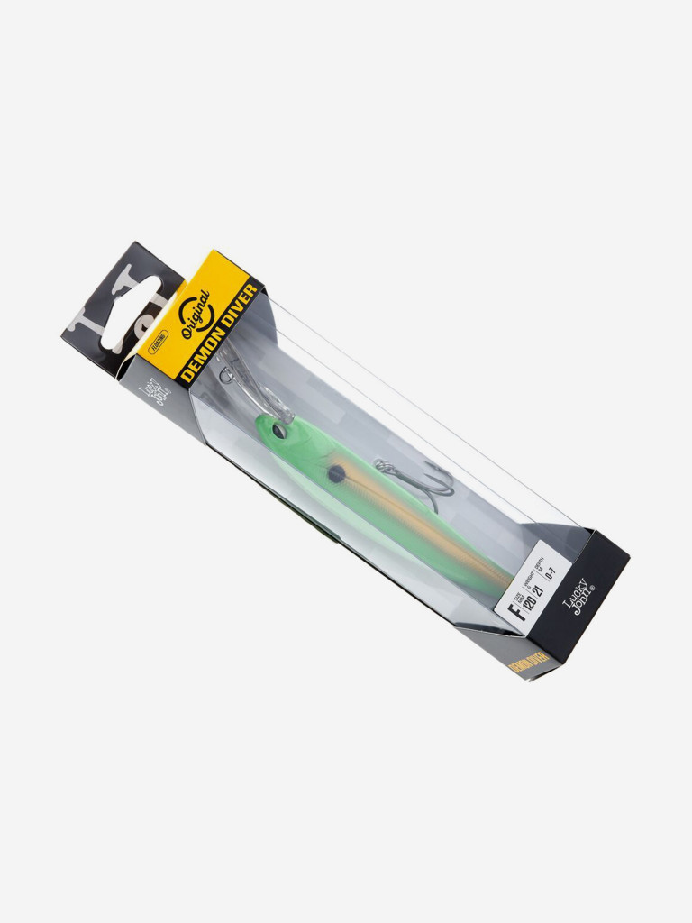 Воблер LUCKY JOHN ORIGINAL DEMON DIVER F 12.00/016, ратлин для щуки, судака и сома