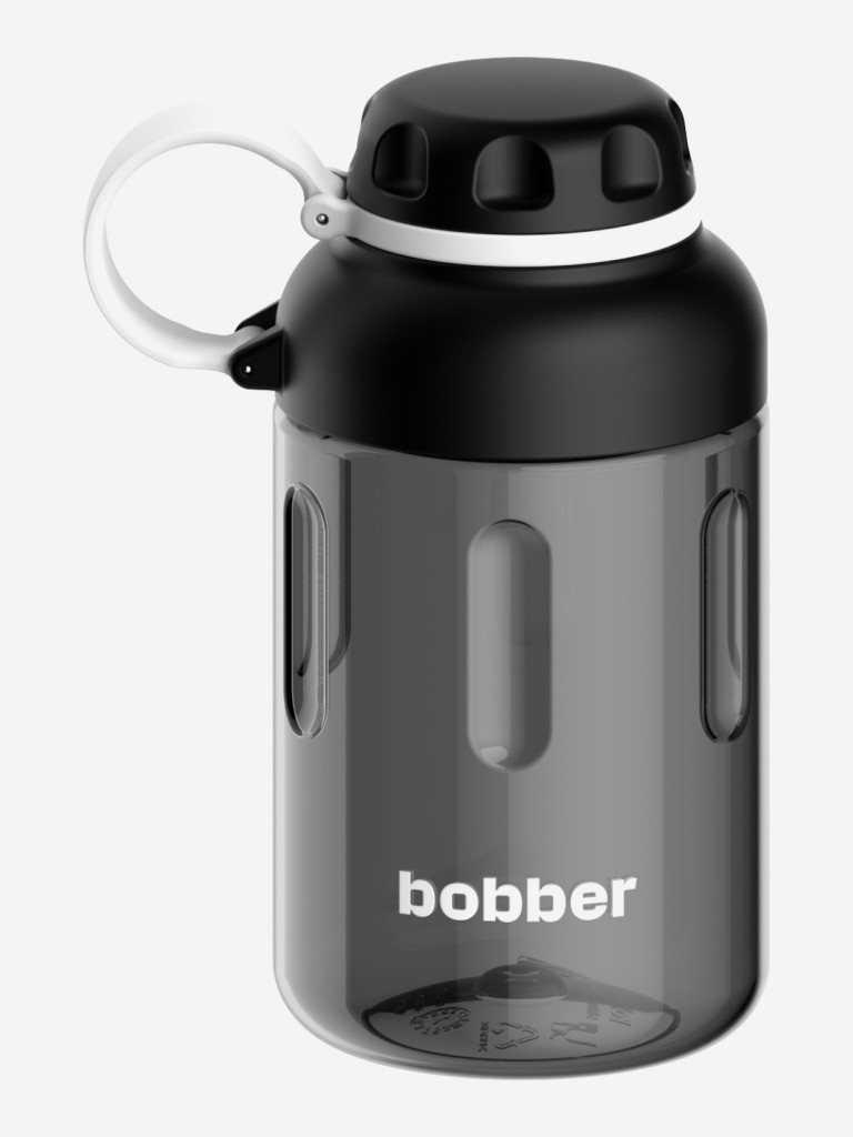 Бутылка тритановая Tritan Bottle для холодных напитков, с ситечком, 590 мл, черная