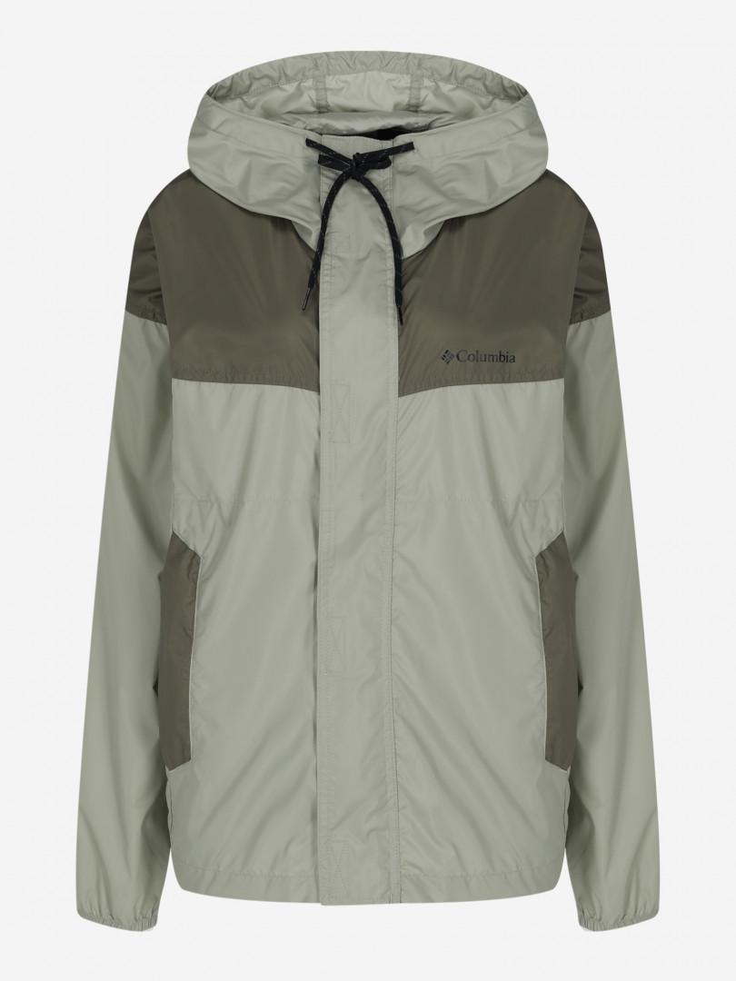 Легкая куртка женская Columbia Flash Challenger Windbreaker Зеленый 3499₽