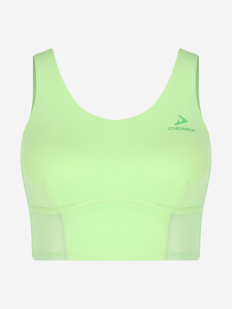 фото Спортивный топ бра demix musefit gym, зеленый