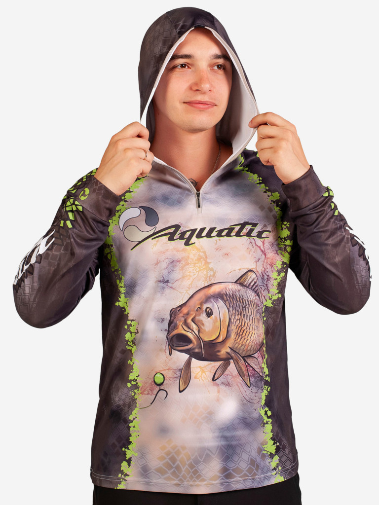 Джерси с капюшоном Аquatic Дж-06 для рыбалки и охоты