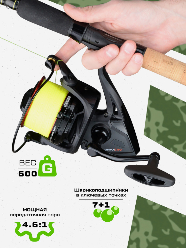 Катушкa CARP PRO Cratus Evo Spod 10000 SD