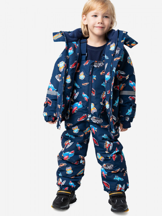 Комплект зимний для мальчиков: куртка, полукомбинезон PlayToday