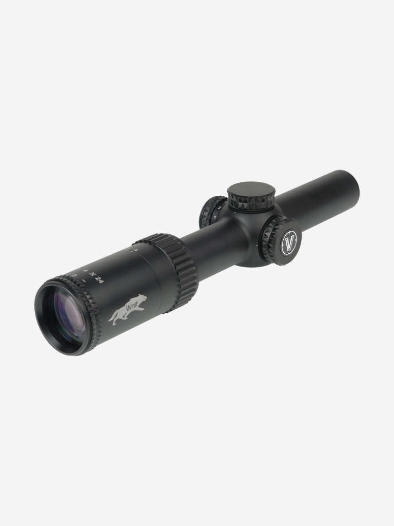 Прицел оптический Veber Wolf 1-4х24 GB FD07 Загонник