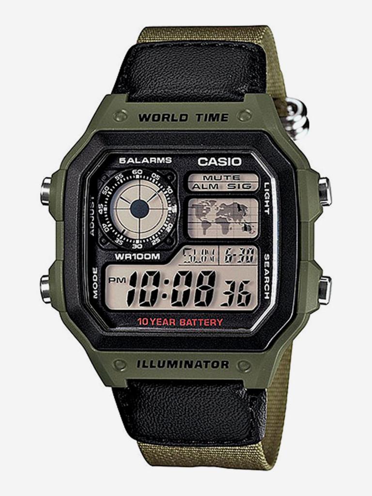 Спортивные часы CASIO AE-1200WHB-3B