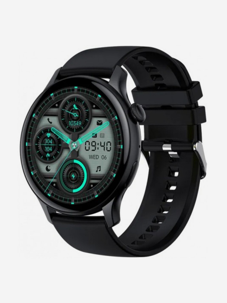 Умные часы CheckME Smart CMSHK85BB с фитнес-трекером, шагомером, уровенем кислорода в крови