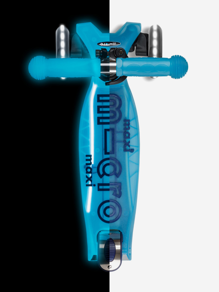 Самокат детский Micro Maxi Deluxe Glow Plus LED