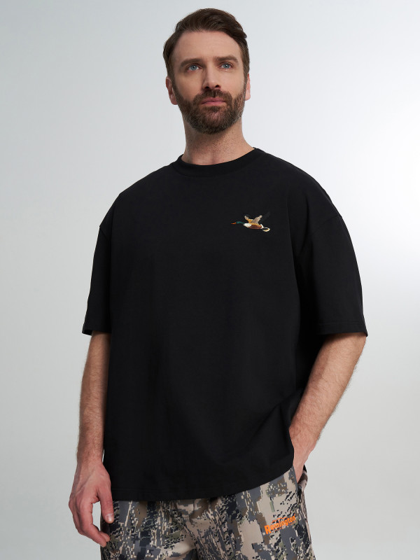 Футболка мужская Remington Urban Style Duck арт. UM2004 черный цвет — купить за 2399 руб., отзывы в интернет-магазине Спортмастер
