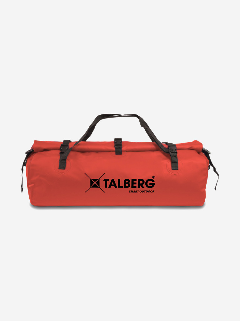 Гермосумка TALBERG TRAVEL DRY BAG 80, черный/красный