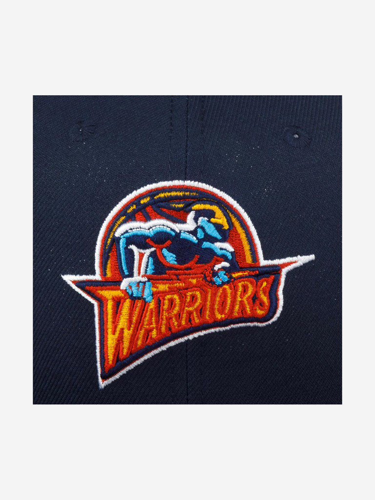 Бейсболка с прямым козырьком MITCHELL NESS HHSS5133-GSWYYPPPNAVY Golden State Warriors NBA (синий)