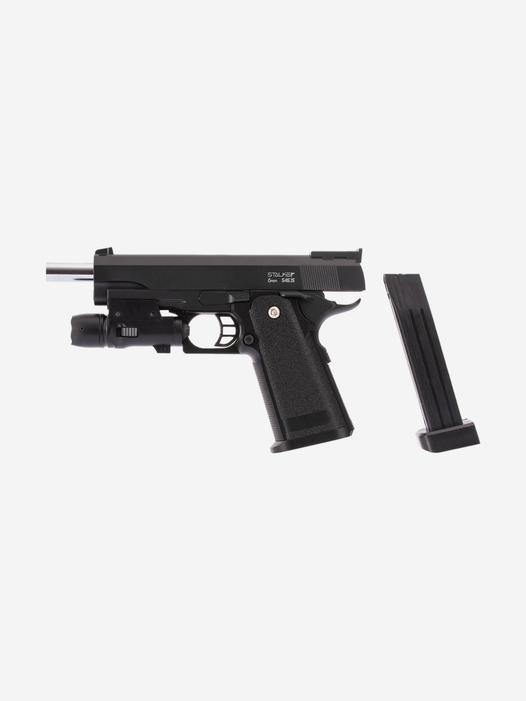 Пневматический Hi-Capa 5.1 Stalker страйкбольный пистолет металлический 6мм
